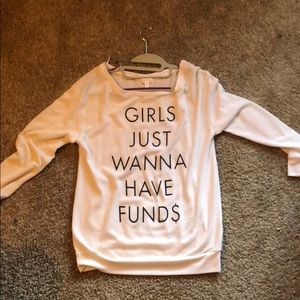 Sweater girls just wanna funds